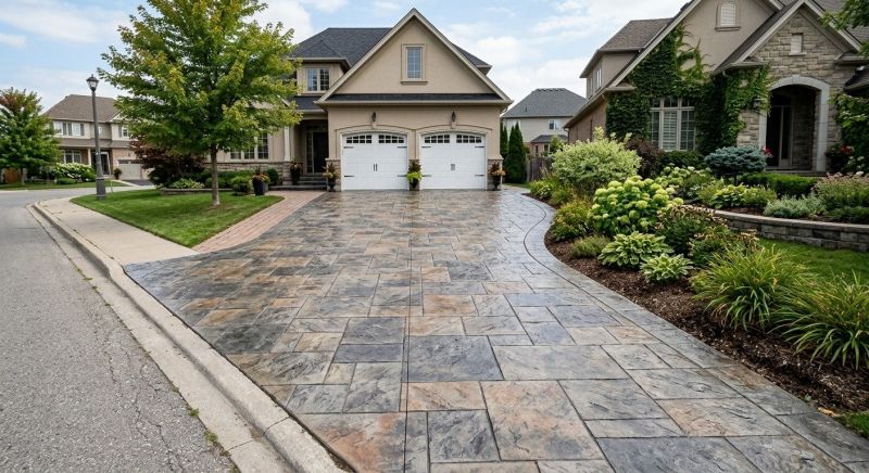 Stamped Concrete Driveway Service